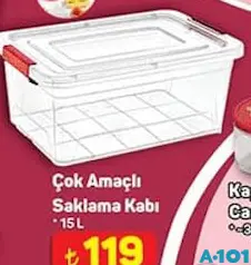 ÇOK AMAÇLI SAKLAMA KABI 15 L ÇOK AMAÇLI SAKLAMA KABI 15 L